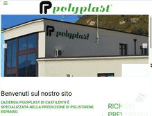 Tablet Screenshot of polyplastpolistirolo.com